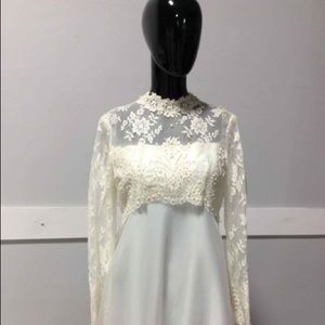 Vintage Bohemian Wedding Gown